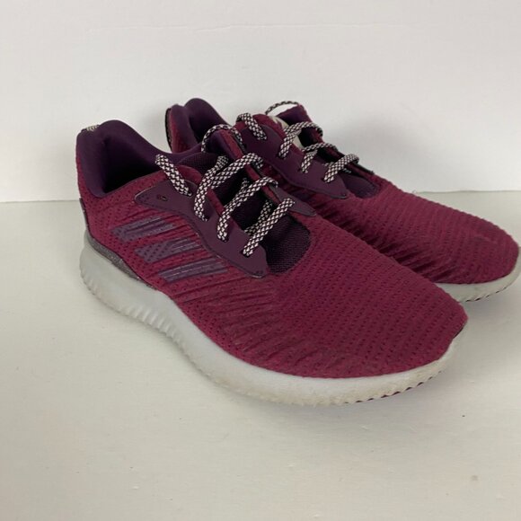 Adidas Alphabounce Running Shoes Sneakers Womens 7 Burgundy ART BW0267 - Picture 3 of 16